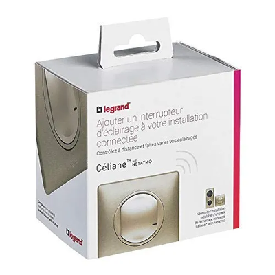 Céliane Wired Switch No Neutral - titanium